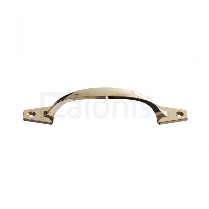 HANDLE WITH EXTERNAL SCREWS 130 / GOLD